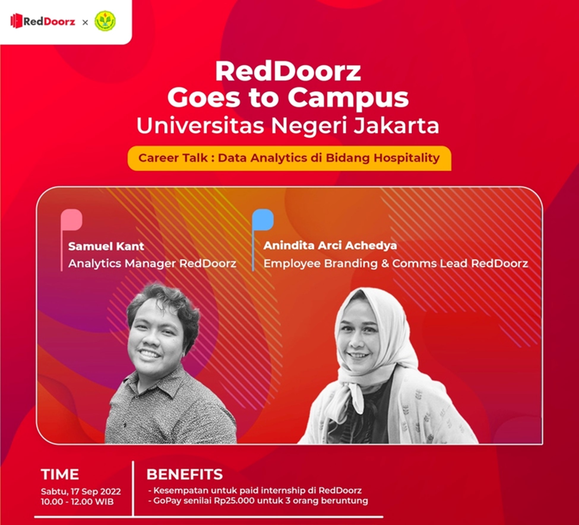 (Indonesia) Ingin Jadi Data Analyst? Jangan Lewatkan Tips & Trick Dari Ahlinya di RedDoorz Goes to Campus!